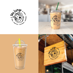 Tea Largo (I use the existing style on teaweare, so i might like to stay close to that if not that...unless a different font totally works for the artwork) | Logo Design by TerryBogard