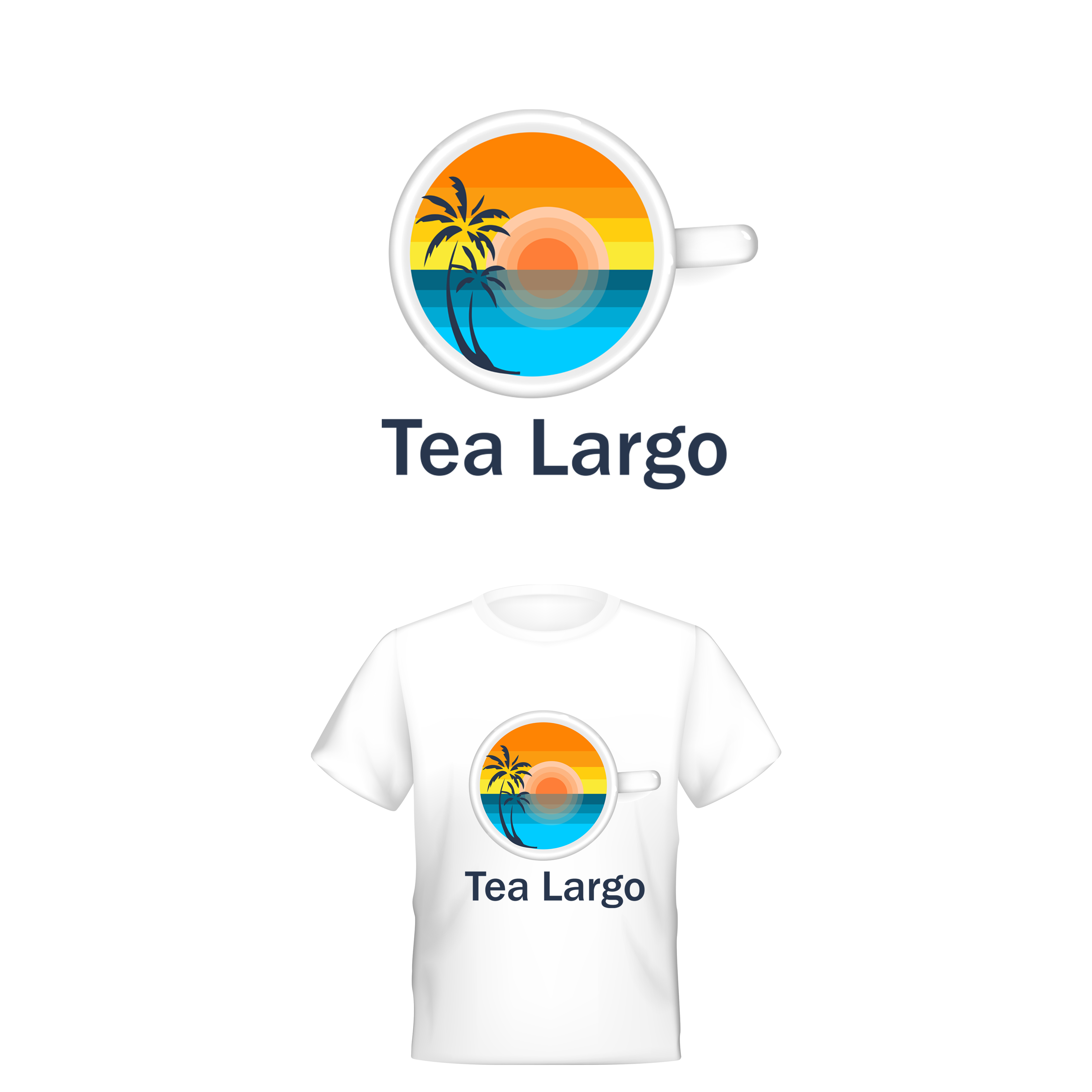 Logo Design by veeBC for Tea Largo | Design #25478942