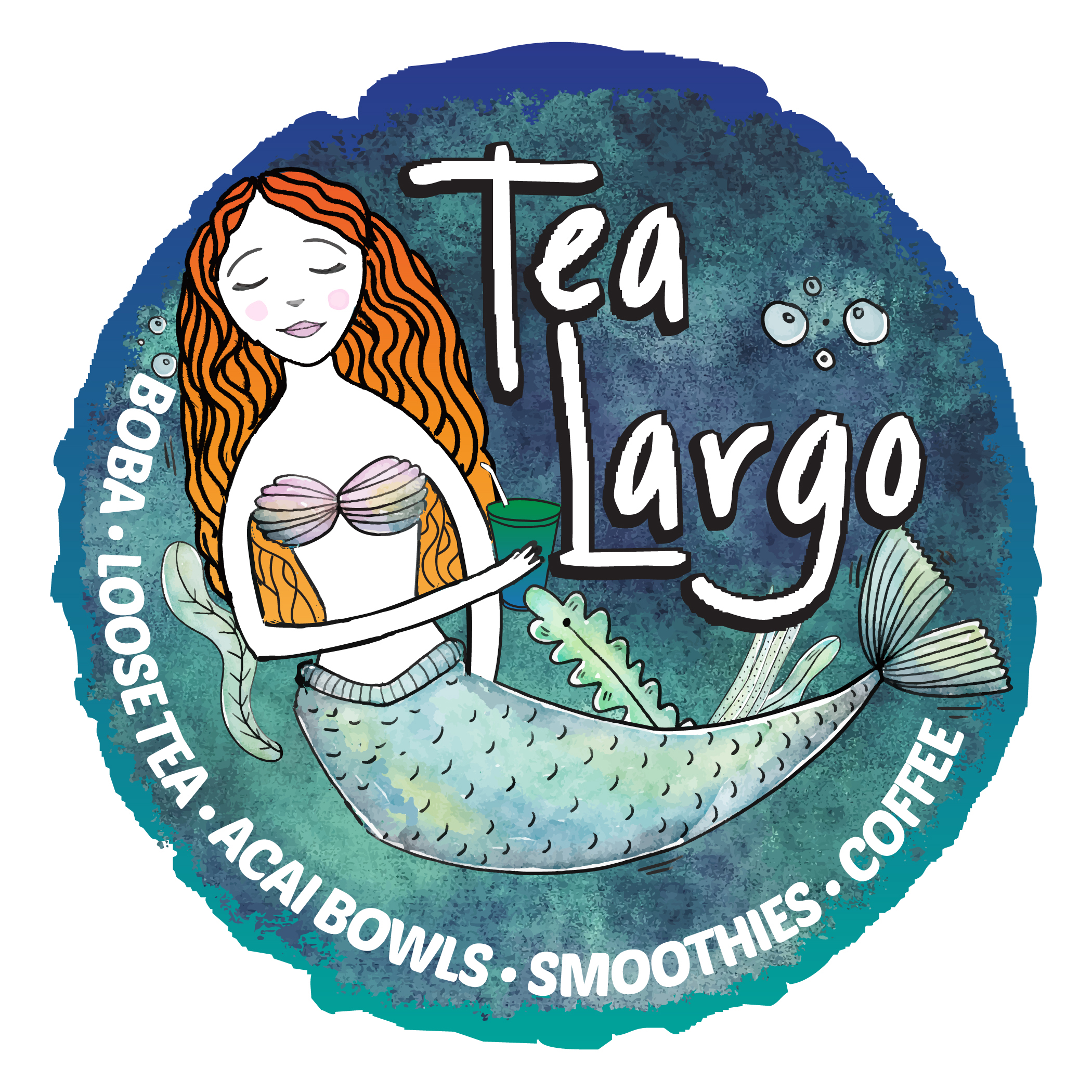 Logo Design by Jason Vantran for Tea Largo | Design #25494262