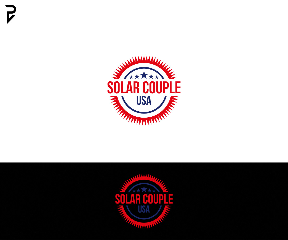 Diseño de Logo por poisonvectors para Solar Couple USA | Diseño #25459377