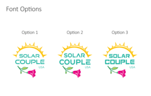 Diseño de Logo por 3dwOrX para Solar Couple USA | Diseño: #25551339