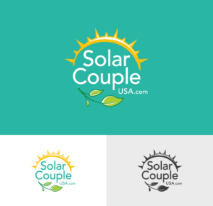 Logo Design by 3dwOrX for Solar Couple USA | Design: #25556381