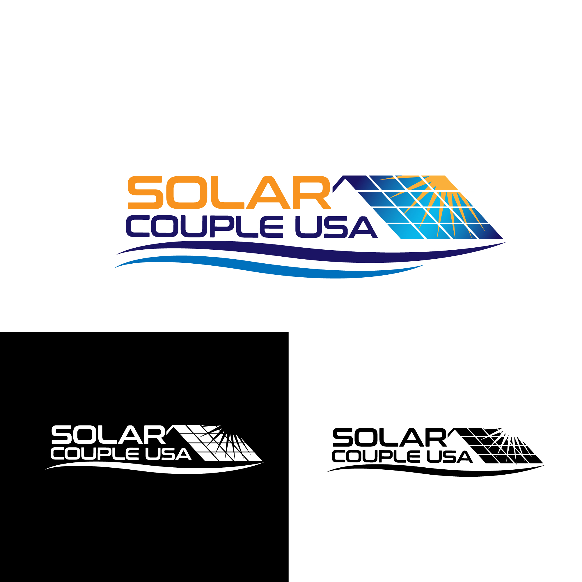 Diseño de Logo por sherman para Solar Couple USA | Diseño #25462828