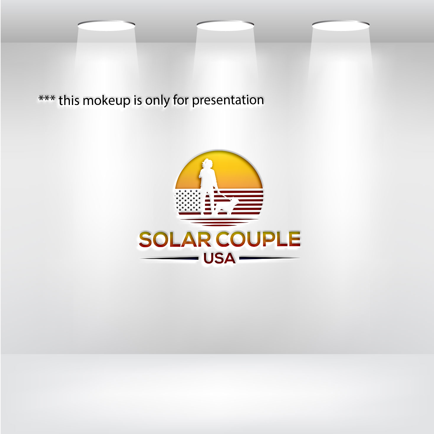 Logo Design by Rnxtx for Solar Couple USA | Design #25455997