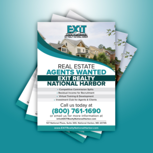 Exit Realty Recruitment (Social Media) | Diseño de Flyer por Maxo-Biz