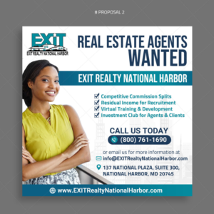 Exit Realty Recruitment (Social Media) | Diseño de Flyer por DA.