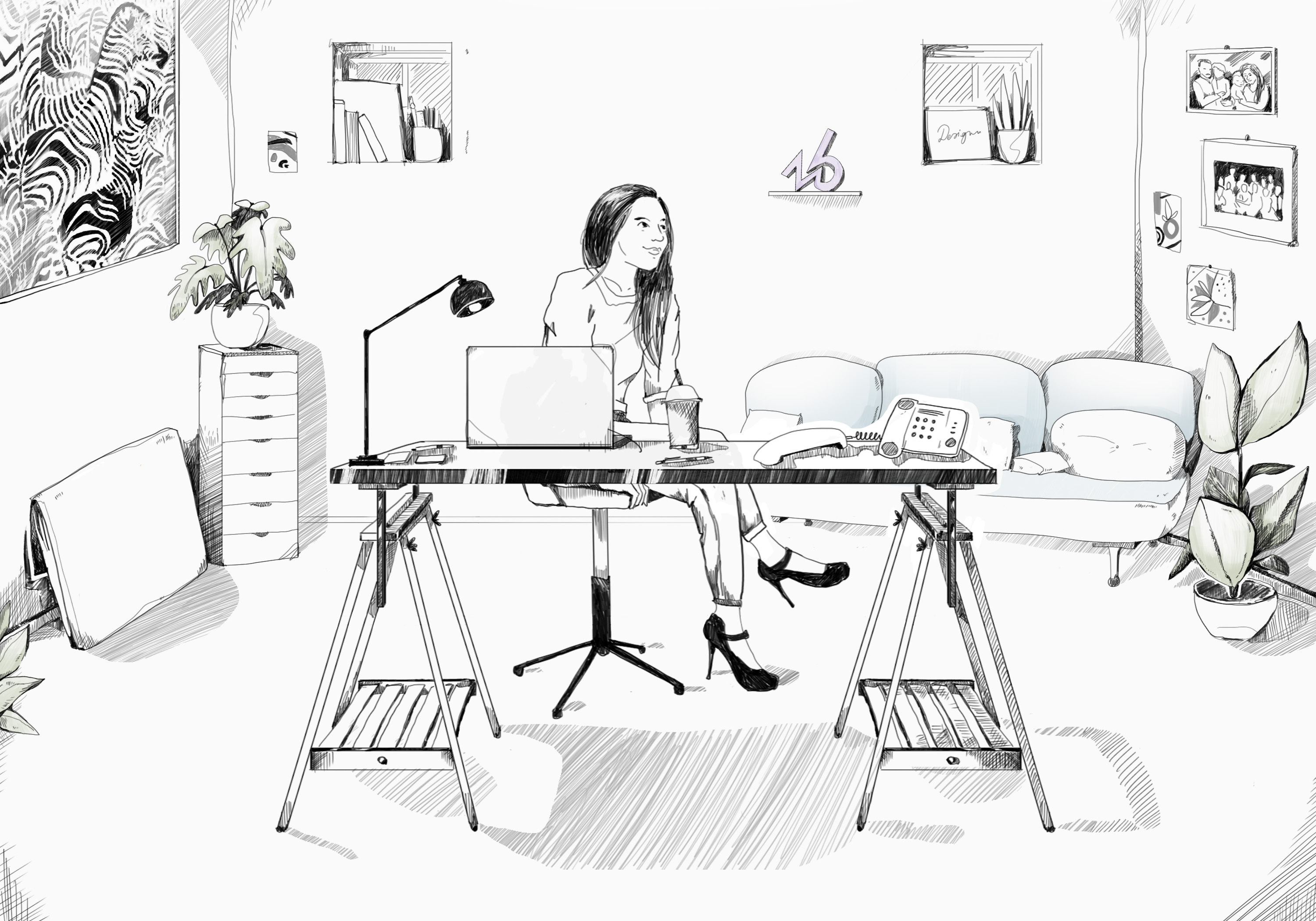 Illustration Design by Wolfheart for this project | Design #25560148