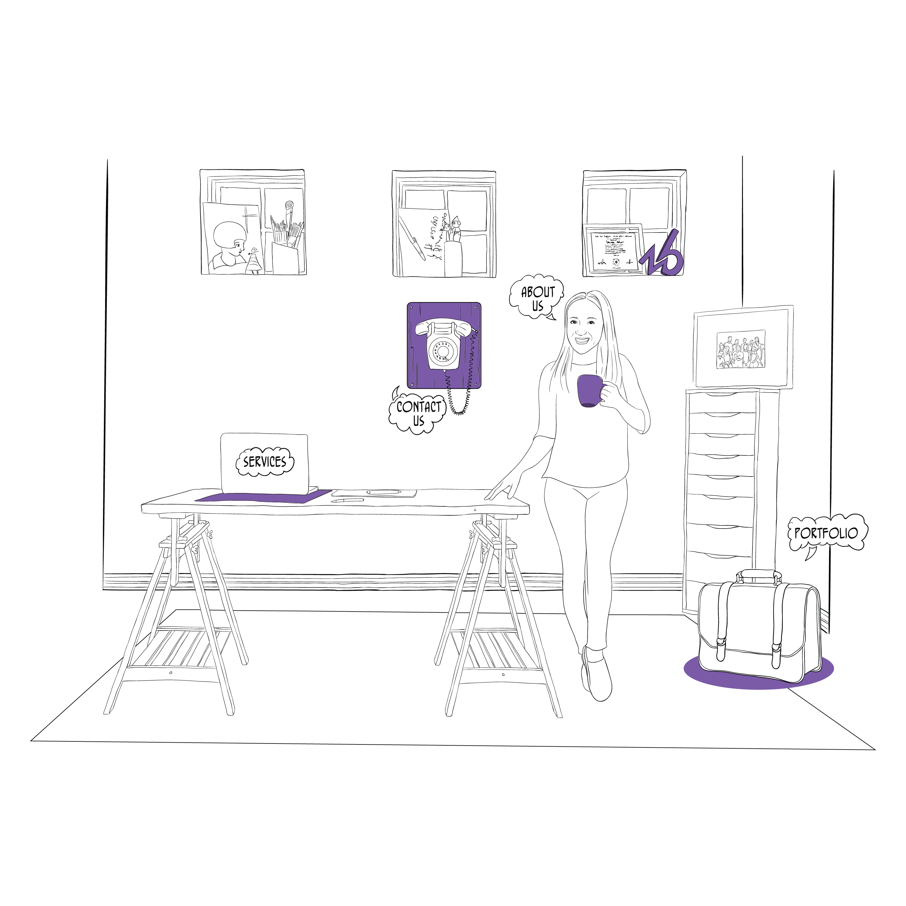 Illustration Design by wall-jamboree for this project | Design #25514587