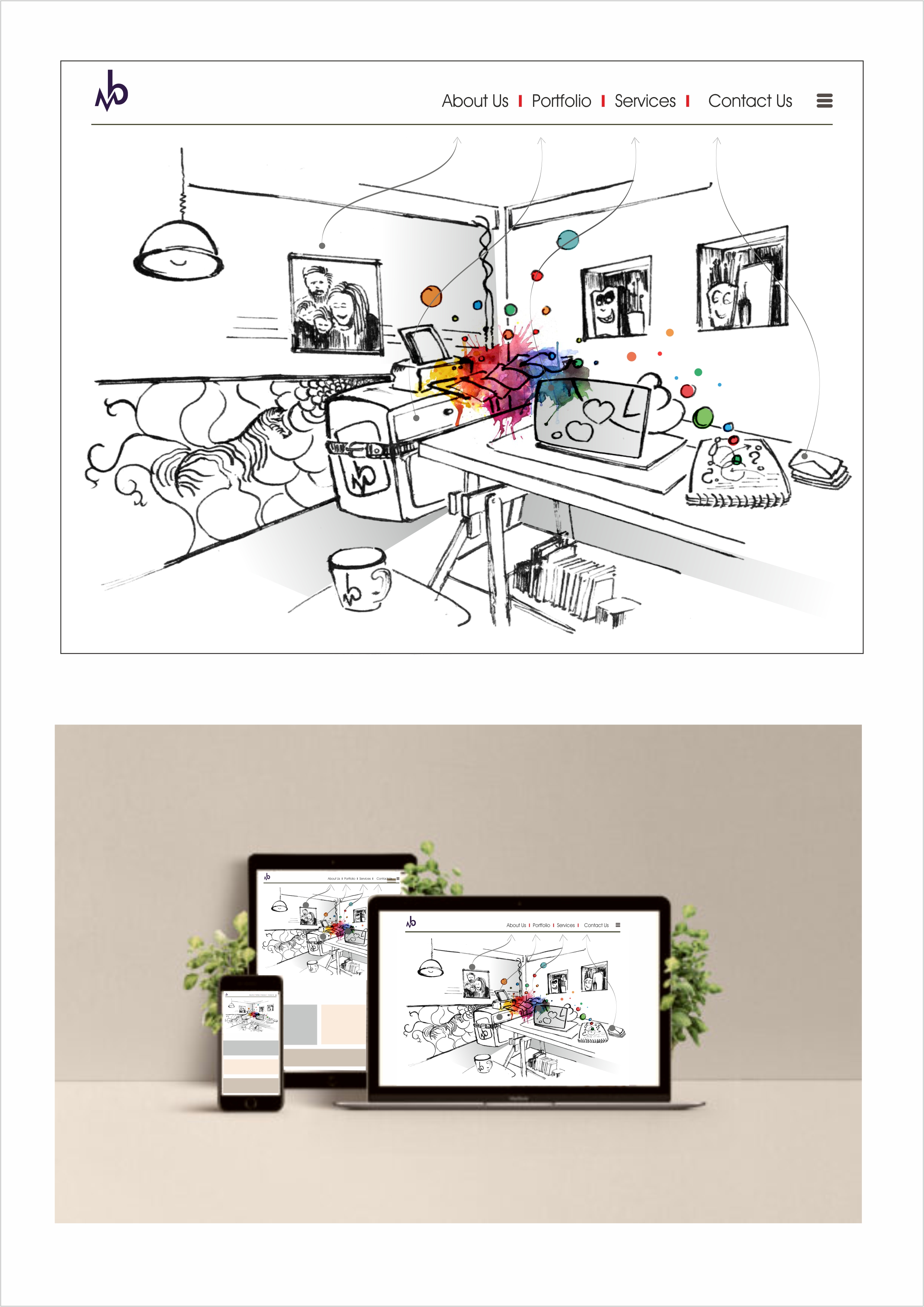 Illustration-Design von irfanutabani für dieses Projekt | Design #25467382