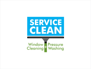 Window Cleaning + Pressure Washing | Diseño de Logo por BNdesigner