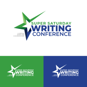 Super Saturday Writing Conference | A Virtual Event for K-12 Educators | Diseño de Logo por Graphic Bricks