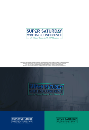 Super Saturday Writing Conference | A Virtual Event for K-12 Educators | Logo Design by siti MWDesign