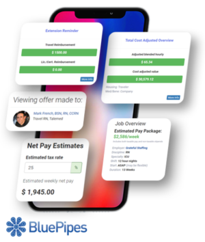 Healthcare employment marketplace needs 2 website graphics | Graphic Design by MK-3D