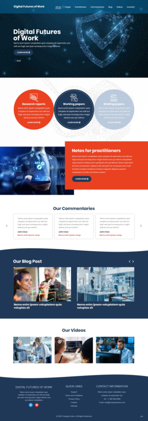 Web Design by pb for this project | Design: #25467498