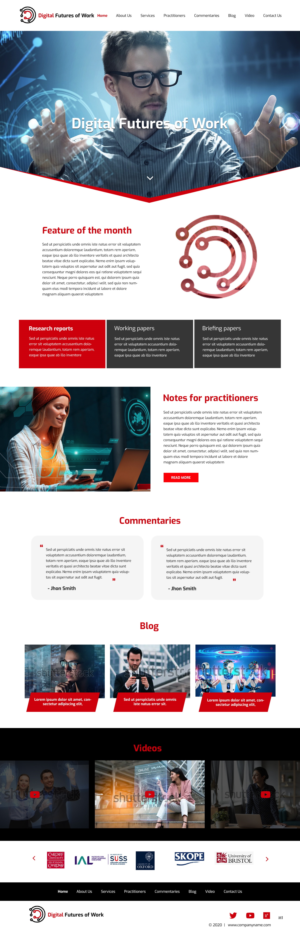 Web Design by pb for this project | Design: #25467512