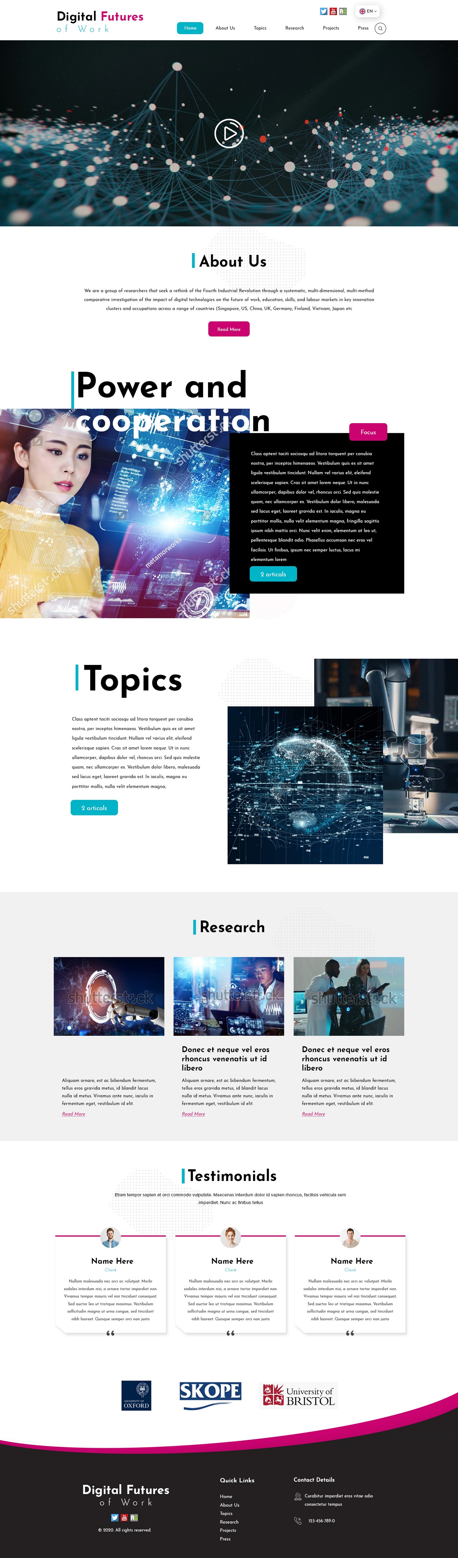 Web Design by Jarry199776 for this project | Design #25467041