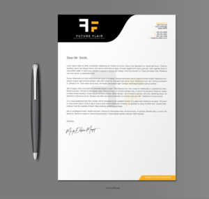 Letterhead Design by chandrayaan.creative for this project | Design: #25464414