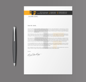 Letterhead Design by chandrayaan.creative for this project | Design: #25466810