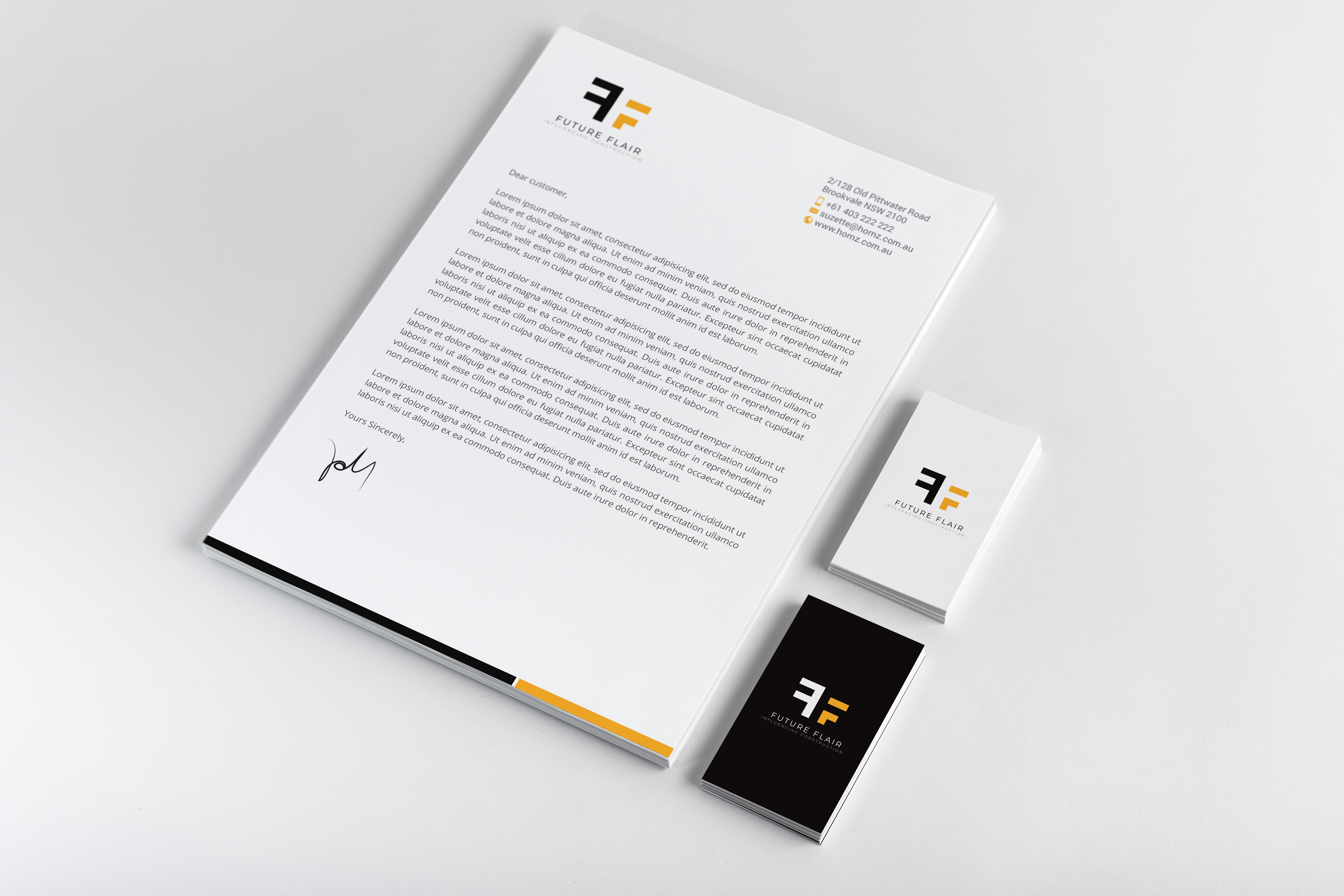 Letterhead Design by R.design for this project | Design #25462644