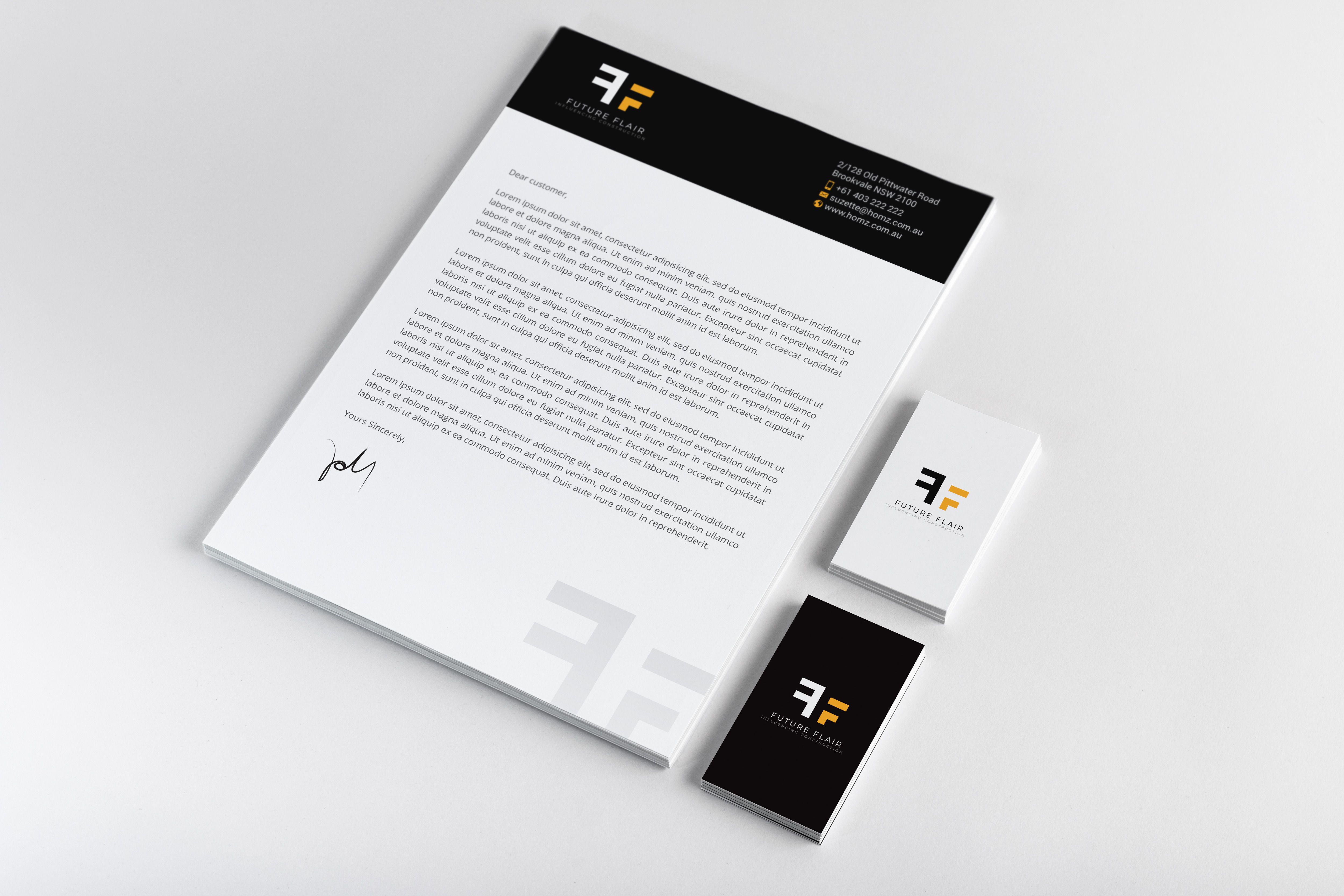 Letterhead Design by R.design for this project | Design #25464254