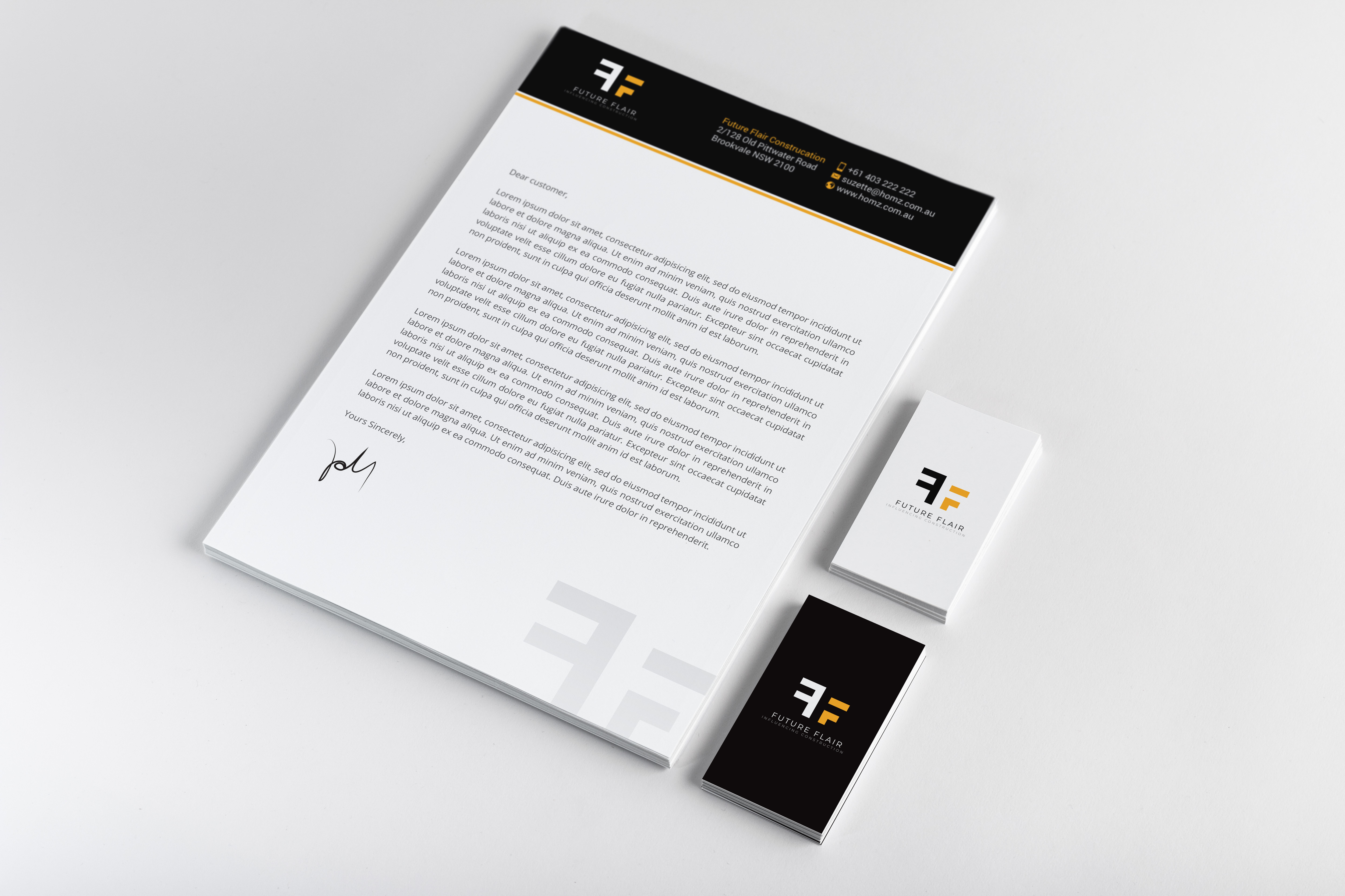 Letterhead Design by R.design for this project | Design #25464718