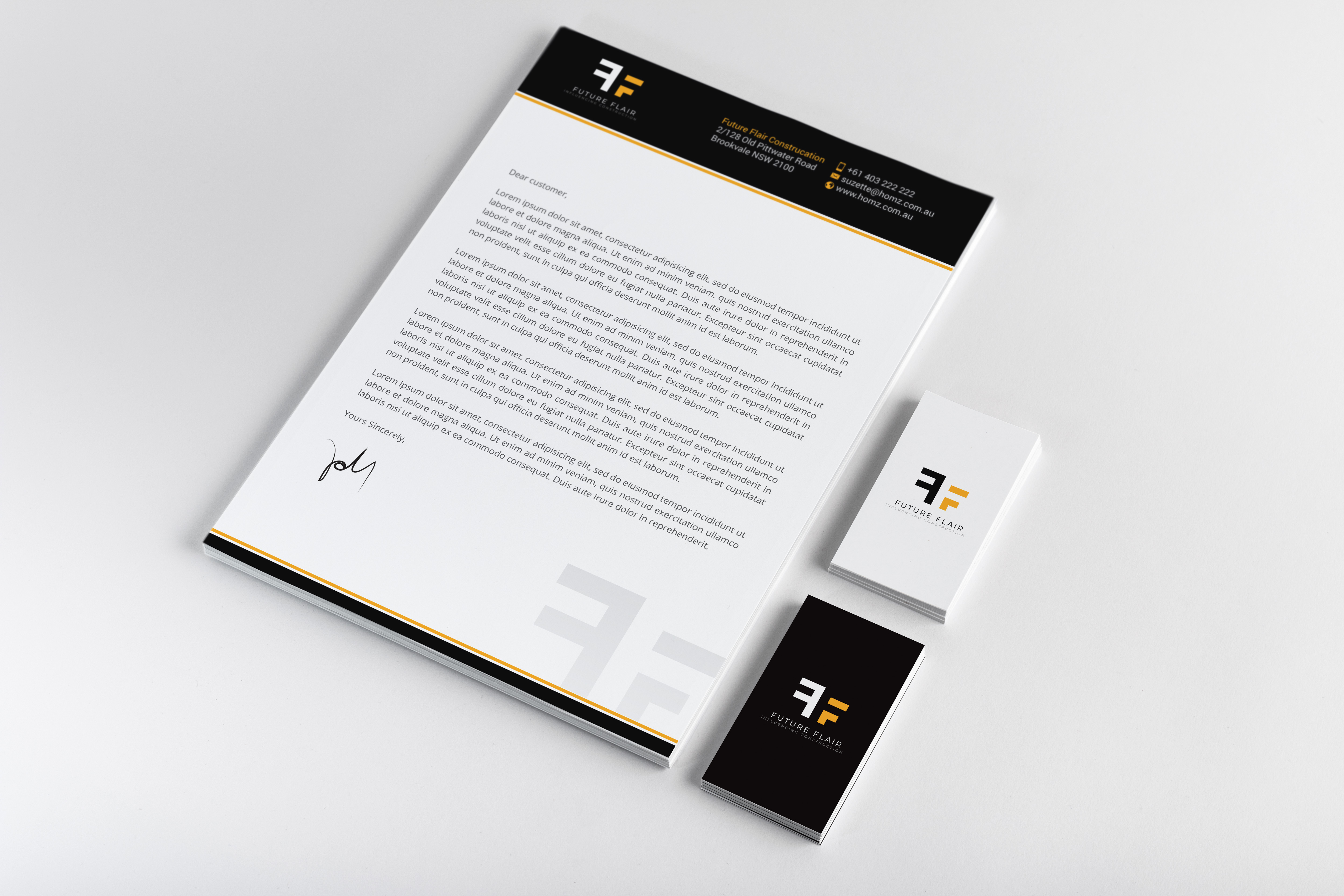 Letterhead Design by R.design for this project | Design #25464737