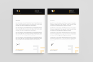 Letterhead Design by R.design for this project | Design: #25469445