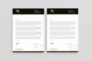 Letterhead Design by R.design for this project | Design: #25470199