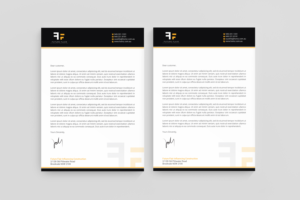 Letterhead Design by R.design for this project | Design: #25476478