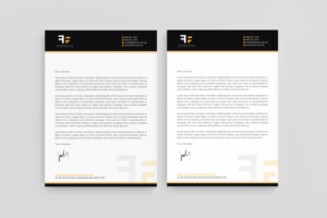 Letterhead Design by R.design for this project | Design: #25476485