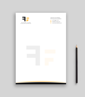 Letterhead Design by Musa. A for this project | Design: #25461410