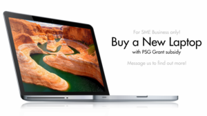 A Facebook Ad design to promote Laptops / Macbook  | Diseño Gráfico por Hristo Itchov