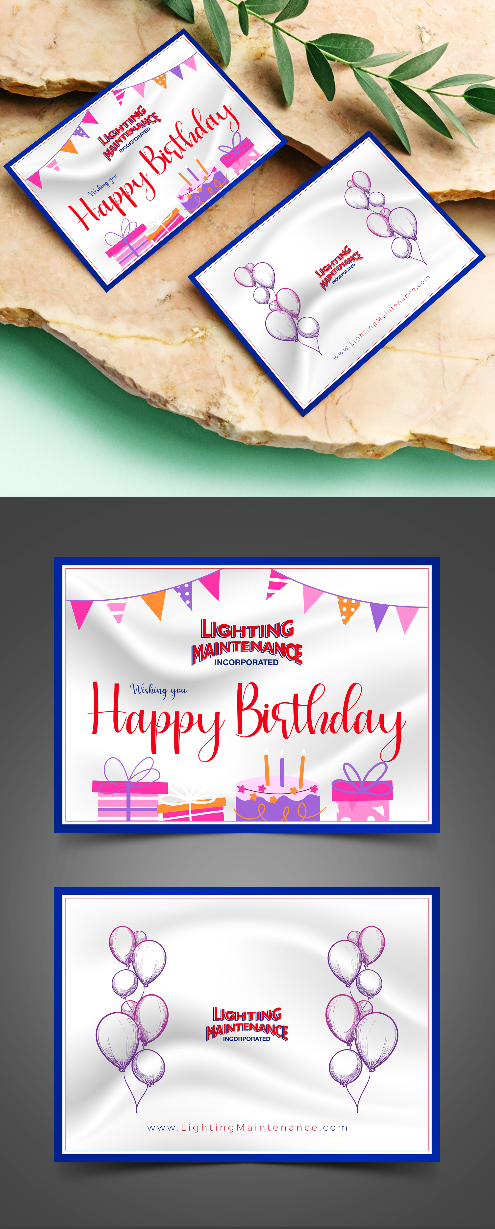 Postcard Design by ecorokerz for Lighting Maintenance Inc | Design #25465266