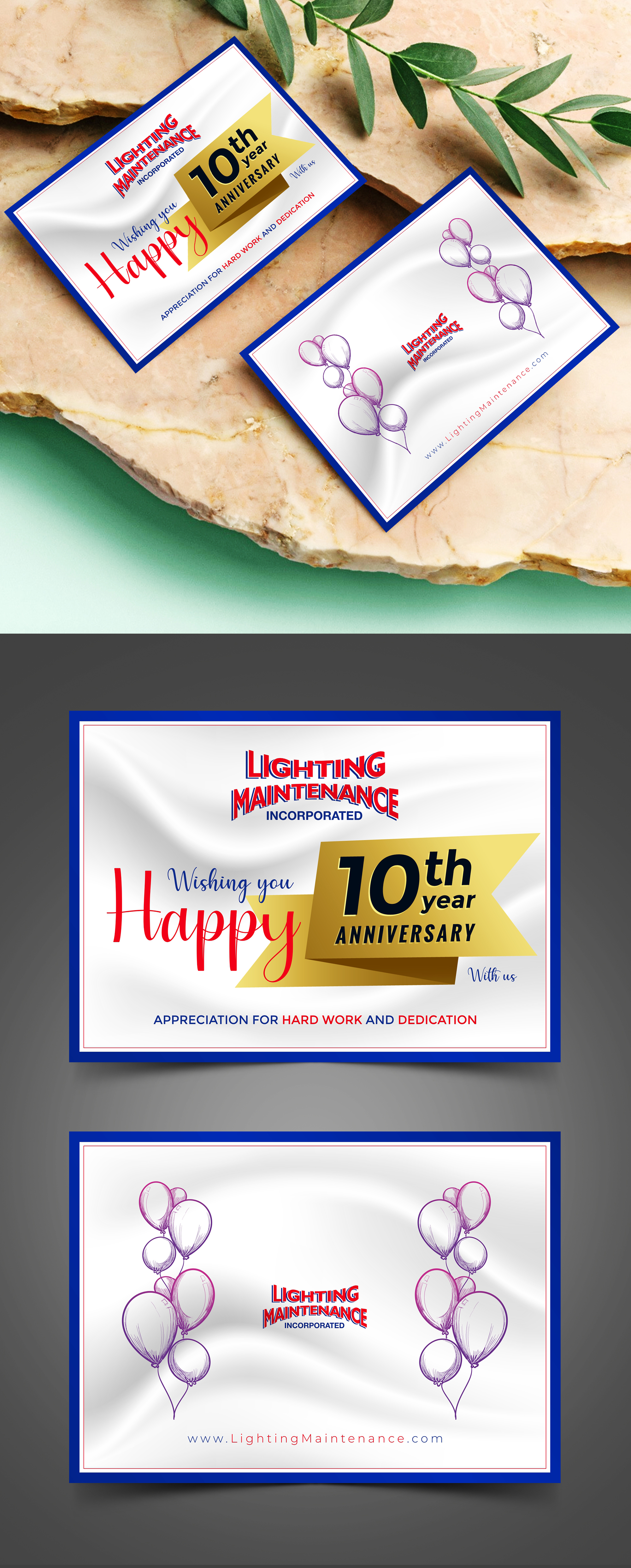 Postcard Design by ecorokerz for Lighting Maintenance Inc | Design #25465267