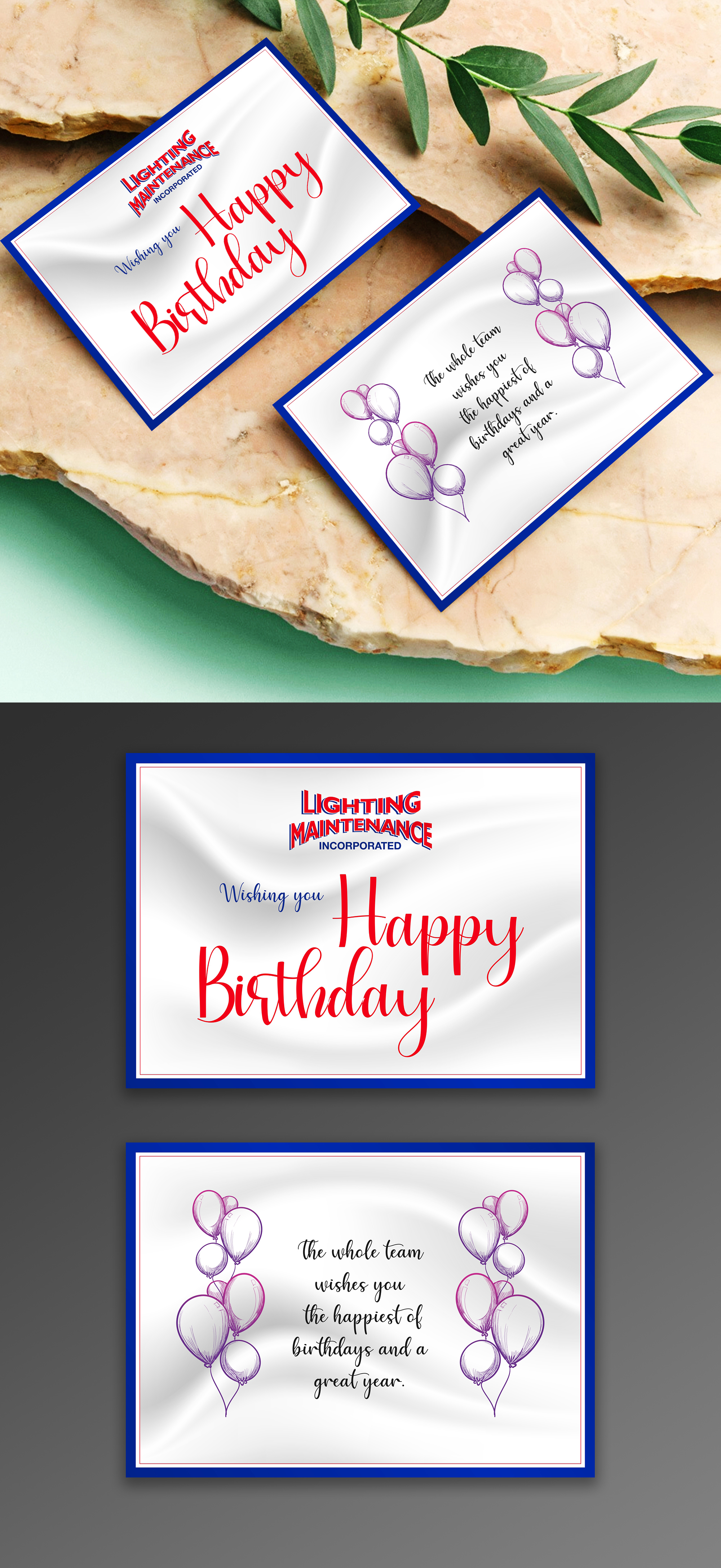 Postcard Design by ecorokerz for Lighting Maintenance Inc | Design #25546269