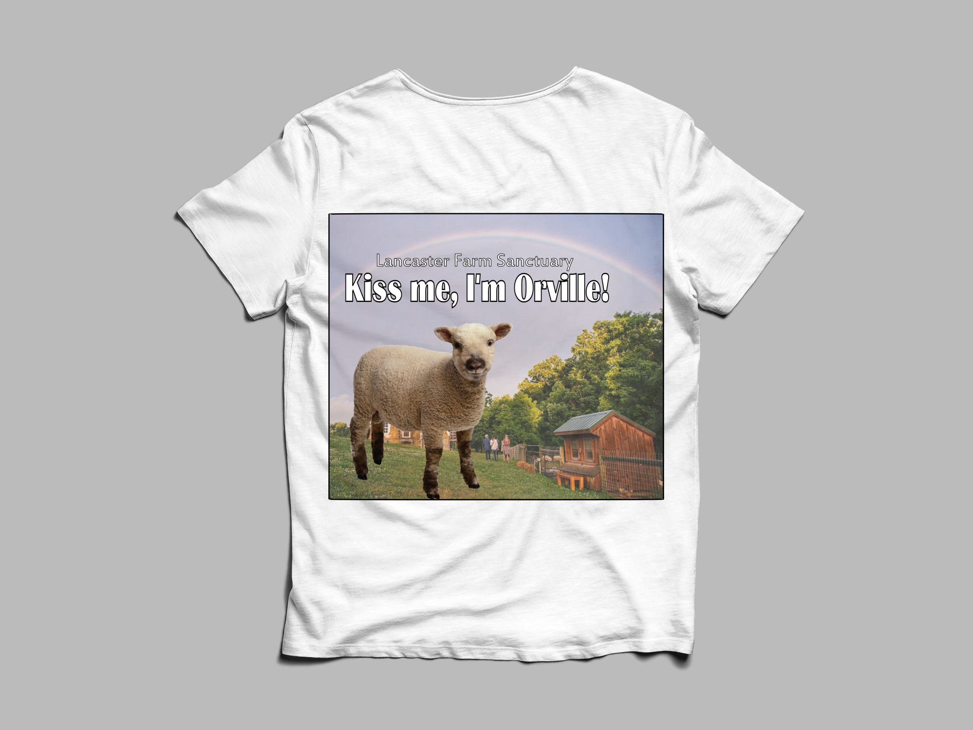 Diseño de Camiseta por Giovanni para Lancaster Farm Sanctuary | Diseño #25470553