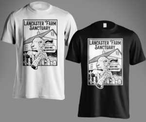 Farm Sanctuary Shirt Design - Baby Sheep | Diseño de Camiseta por Andi Yan