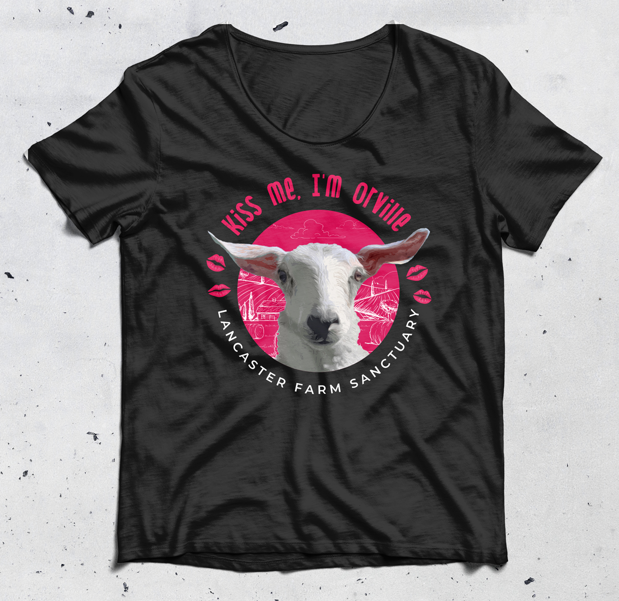 Diseño de Camiseta por Alaya para Lancaster Farm Sanctuary | Diseño #25519833