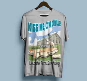 Farm Sanctuary Shirt Design - Baby Sheep | Diseño de Camiseta por dundun