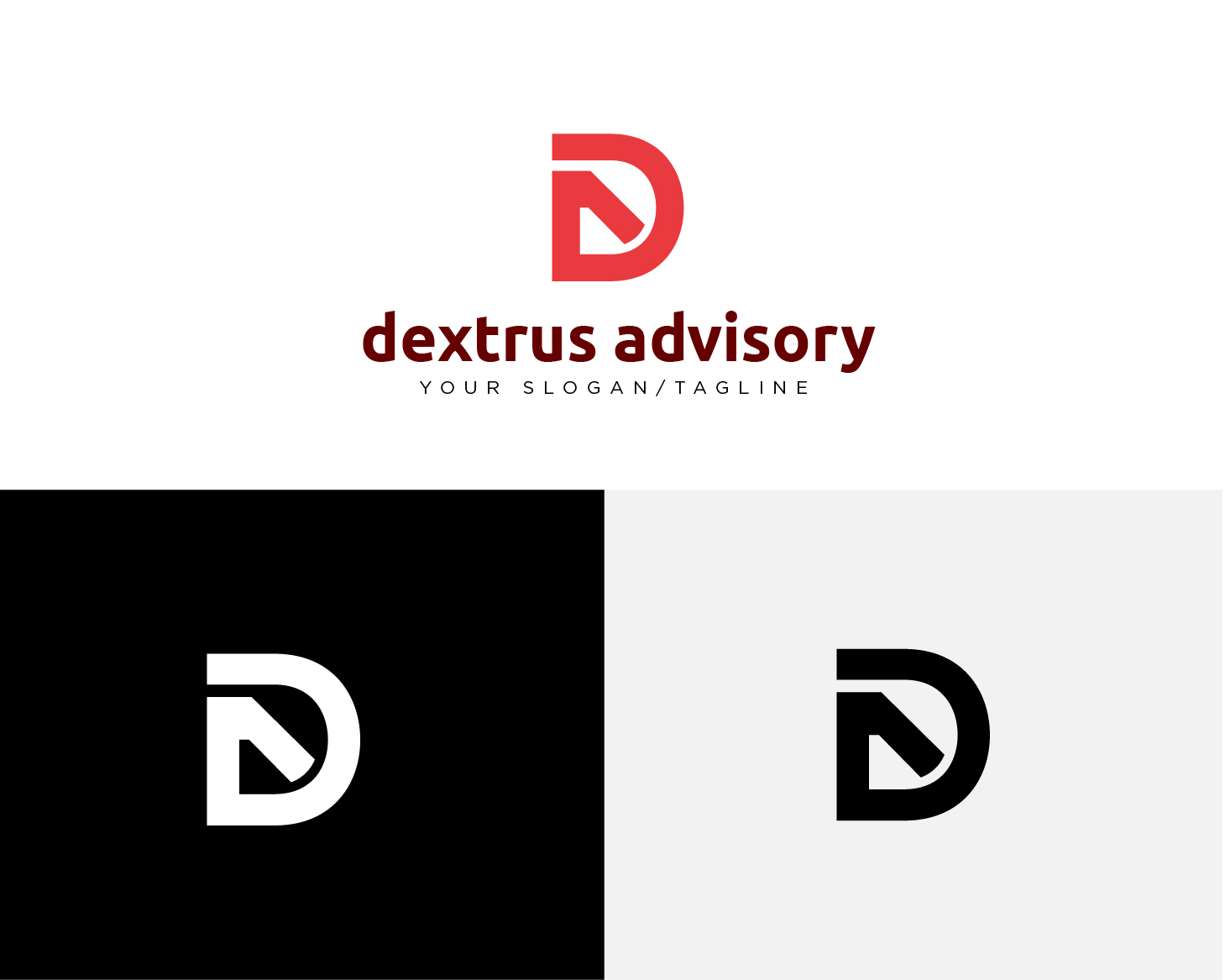Logo Design by send_art007 2 for dextrus advisory | Design #25488301