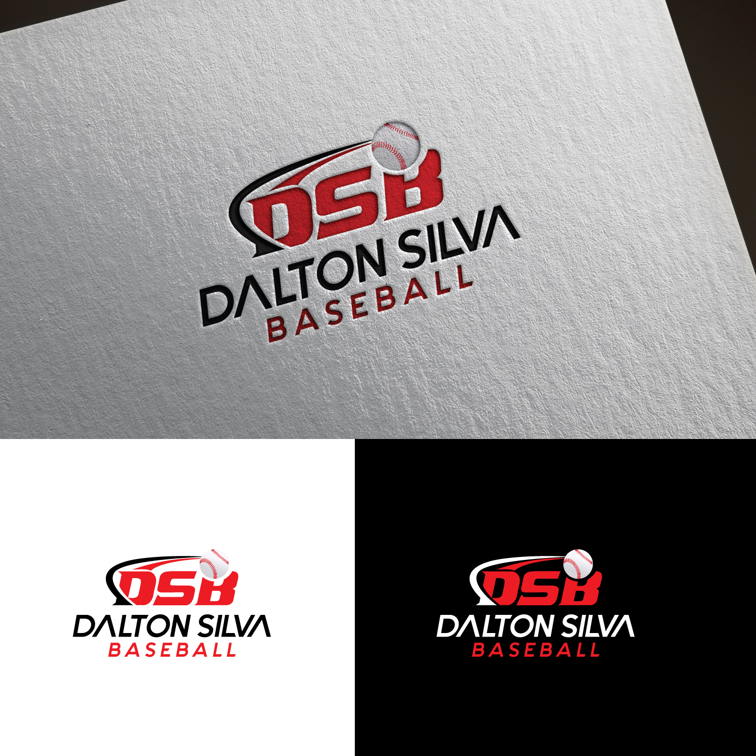 Logo Design by sankar999 for Dalton Silva Baseball | Design #25463737