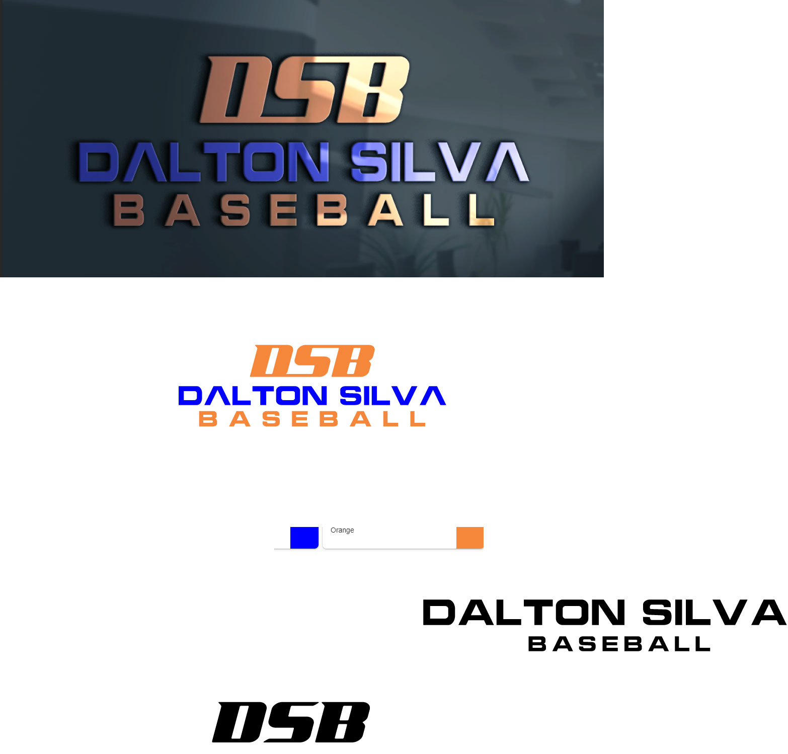 Logo-Design von MehediHasan771 für Dalton Silva Baseball | Design #25465434