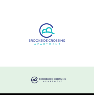 Brookside Crossing Apartments  | Logo Design by Knockout