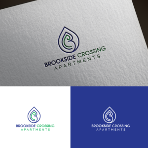 Brookside Crossing Apartments  | Logo Design by sankar999