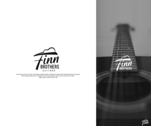 Finn Brothers Guitars or Finn Bros Guitars | Logo Design by GBDESIGN