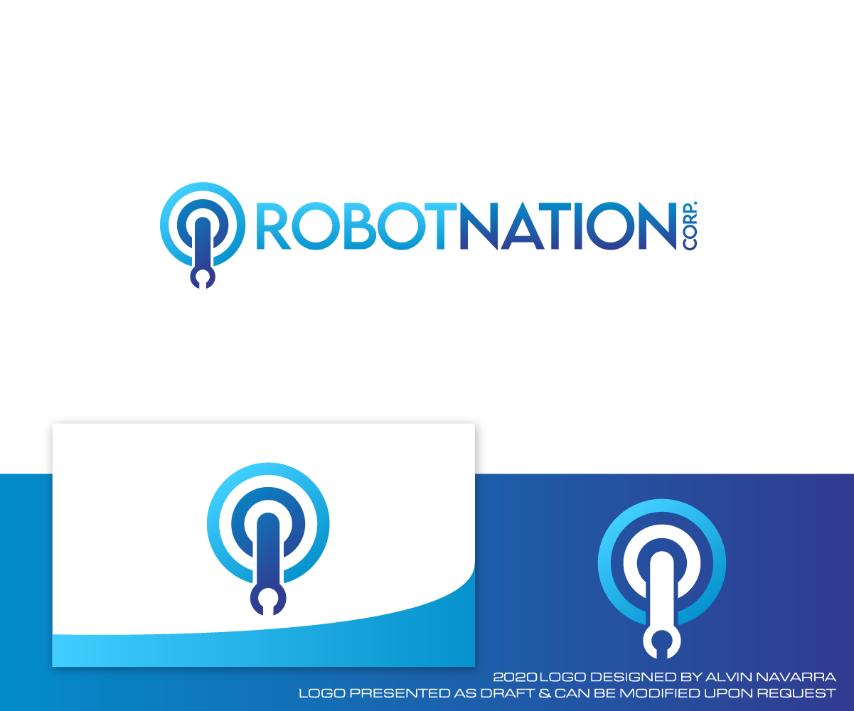 Logo Design by alvinnavarra for RobotNation Corp | Design #25470141