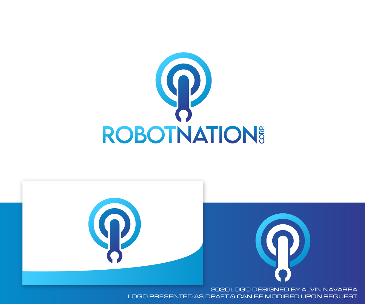 Logo Design by alvinnavarra for RobotNation Corp | Design #25470151