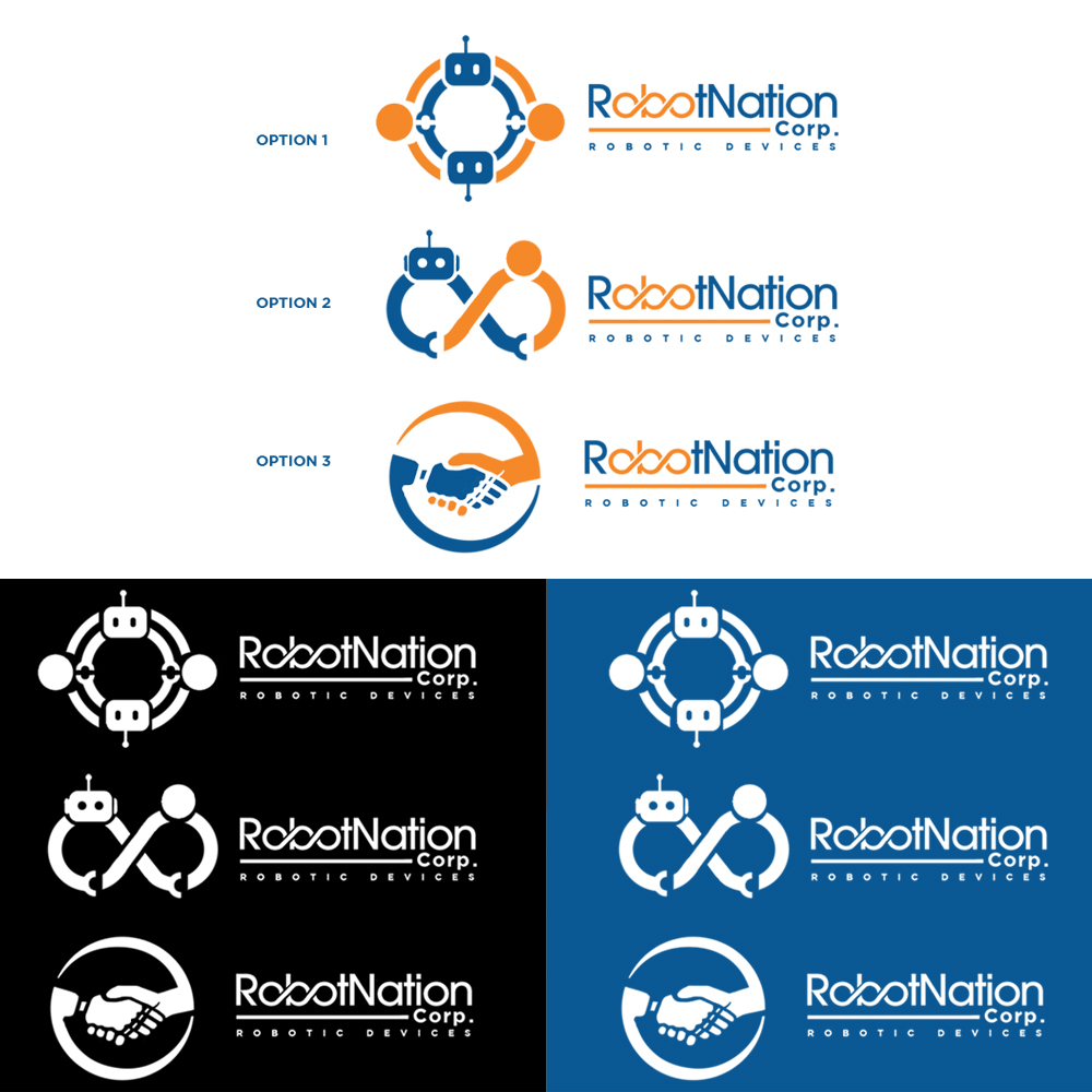 Logo Design by DubaiArts for RobotNation Corp | Design #25511620