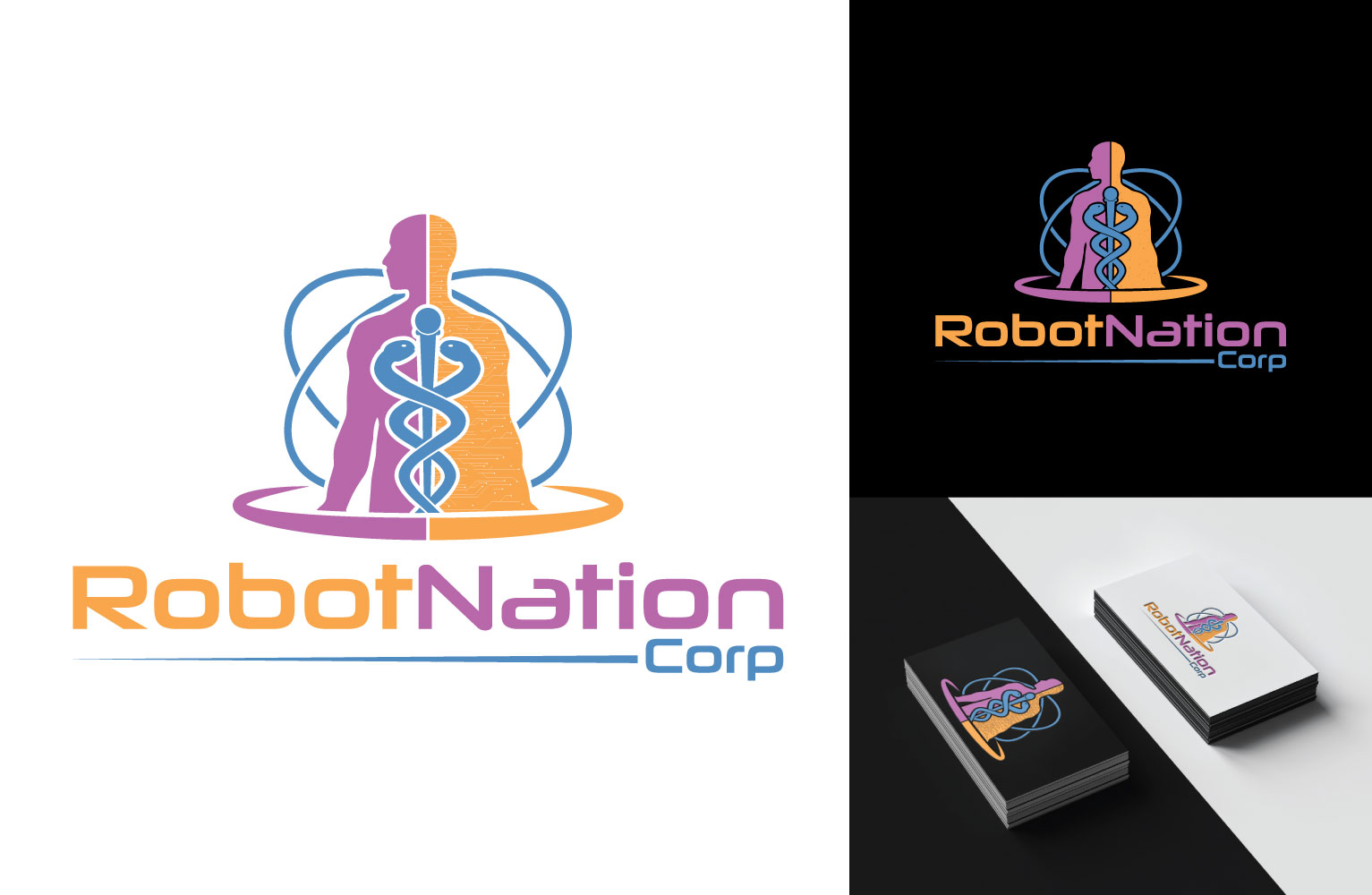 Logo Design by Rnxtx for RobotNation Corp | Design #25473697