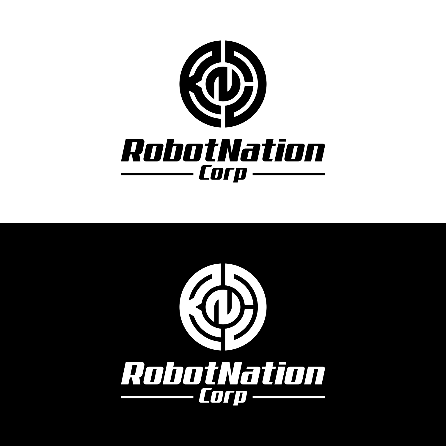 Logo Design by manah bening for RobotNation Corp | Design #25468129
